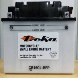 Аккумулятор Deka CB16CL-BFP (YB16CL-B)