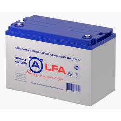 Аккумулятор ALFA BATTERY FB 100-12 
