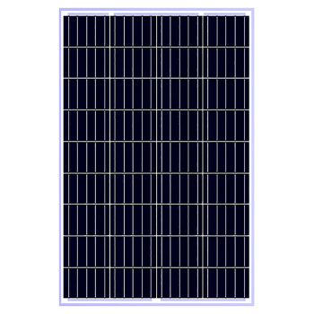 Поликристаллическая солнечная панель Sila 100Вт (12В) 5BB