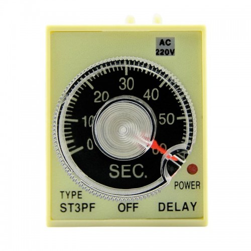 Реле времени 220V ST3PF ( 5-60 sec) ЭНЕРГИЯ