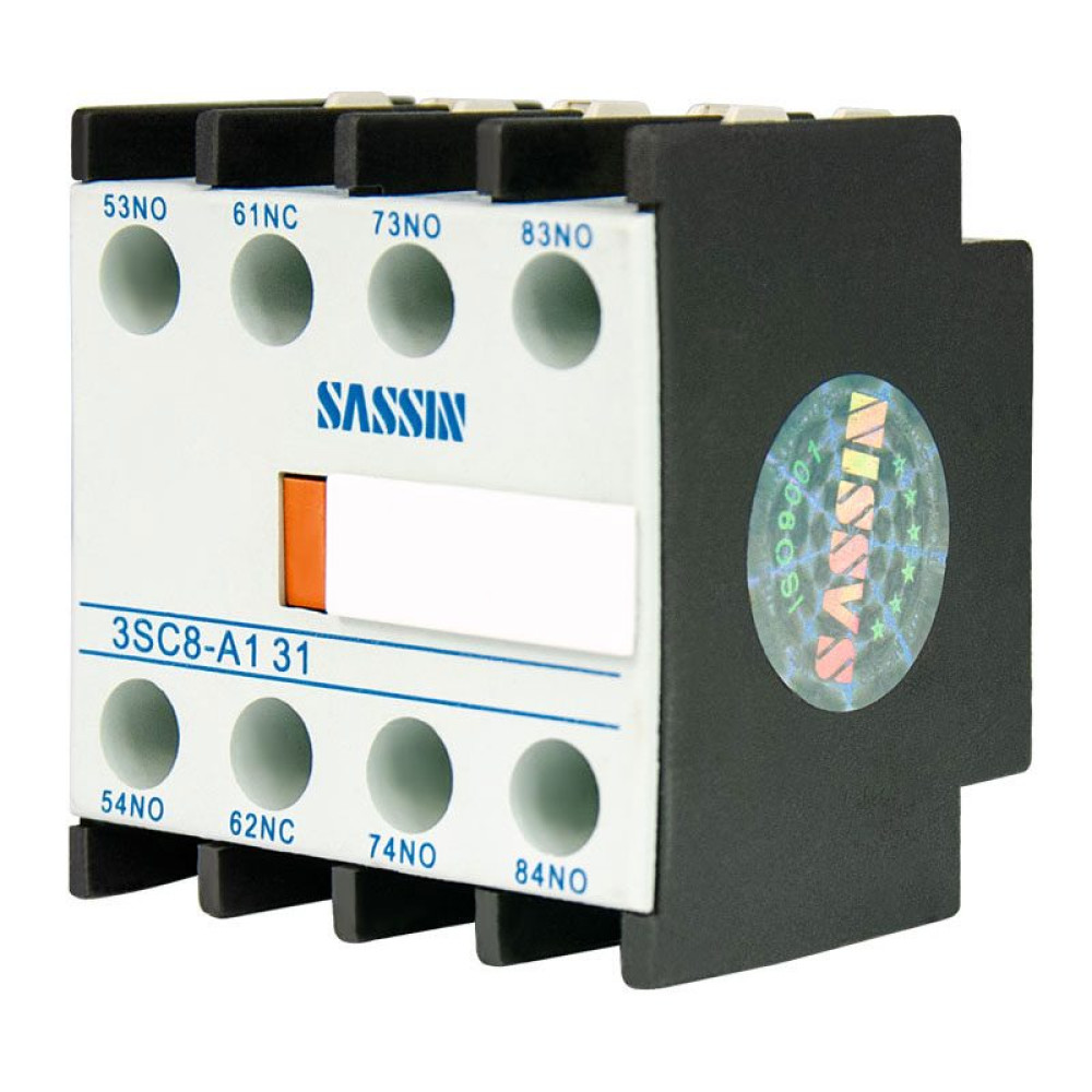 Блок дополнительных. Блок контактов la1 dn31. Контактор 3scj8 Sassin. La1 dn31. Sassin 3sb1-63.