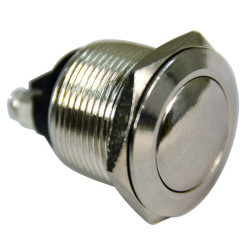 Кнопка YL213-05 нажимная металлическая 1НО (50шт/упак) ЭНЕРГИЯ