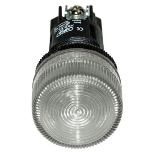 Лампа сигнальная XB2-EV161 d22мм белая неон 230В цилиндр ЭНЕРГИЯ