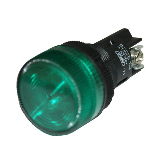 Лампа сигнальная XB2-EV163 d22мм зеленая неон 230В цилиндр ЭНЕРГИЯ