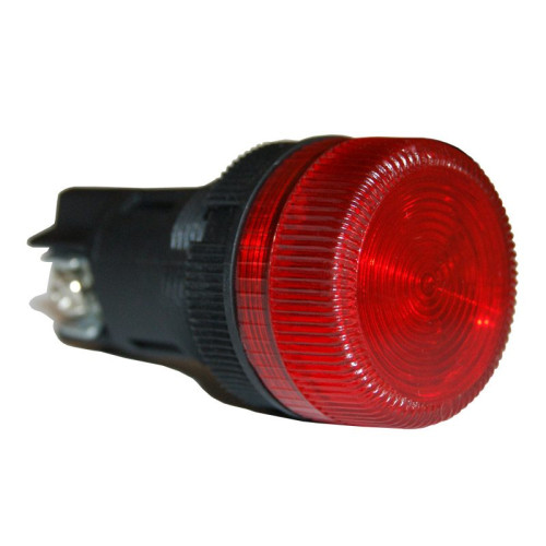 Лампа сигнальная XB2-EV164 d22мм красная неон 230В цилиндр ЭНЕРГИЯ