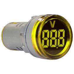 Индикатор напряжения AD22-RV AC 50-500В желтый ЭНЕРГИЯ