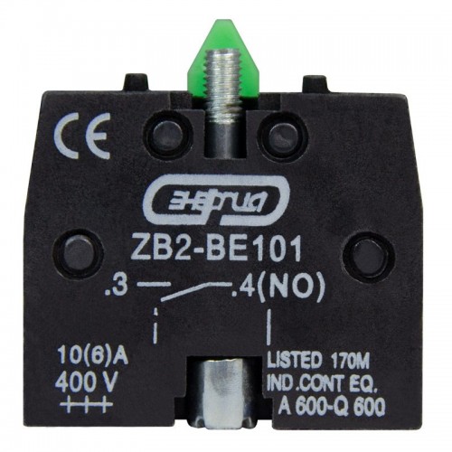 Контакт дополнительный ZB2-BE101 1НО для XB2 ЭНЕРГИЯ