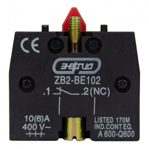 Контакт дополнительный ZB2-BE102 1НЗ для XB2 ЭНЕРГИЯ