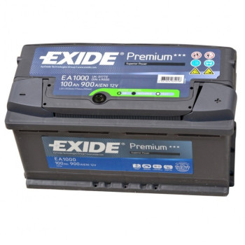 Купить Аккумулятор EXIDE EA1000 Premium 100 А*ч о.п.