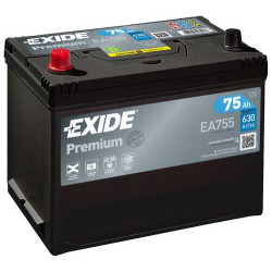 Аккумулятор EXIDE EA755 75 А*ч о.п.
