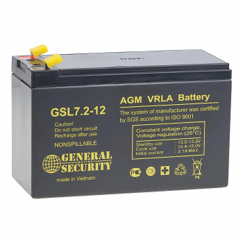 Купить Аккумулятор General Security GSL 7,2-12