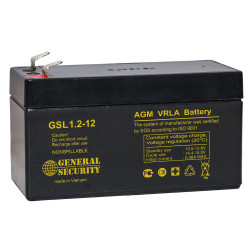 Аккумулятор General Security GSL 1,2-12