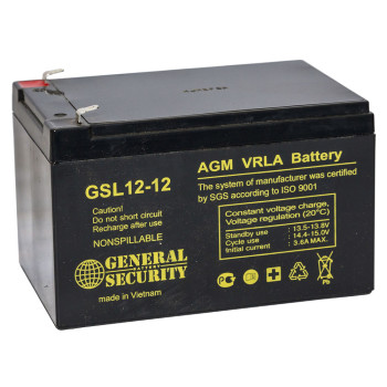 Купить Аккумулятор General Security GSL 12-12