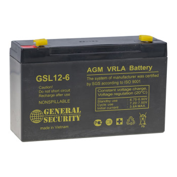 Купить Аккумулятор General Security GSL 12-6