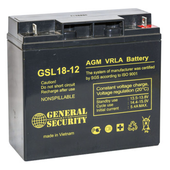 Купить Аккумулятор General Security GSL 18-12