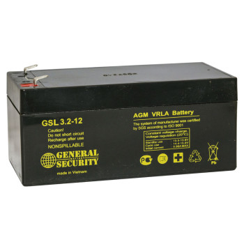 Купить Аккумулятор General Security GSL 3,2-12