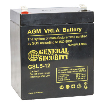 Купить Аккумулятор General Security GSL 5-12
