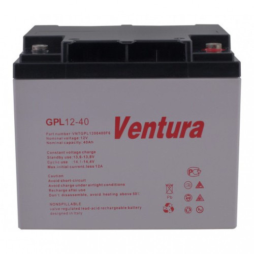 Купить Аккумулятор Ventura GPL 12-40