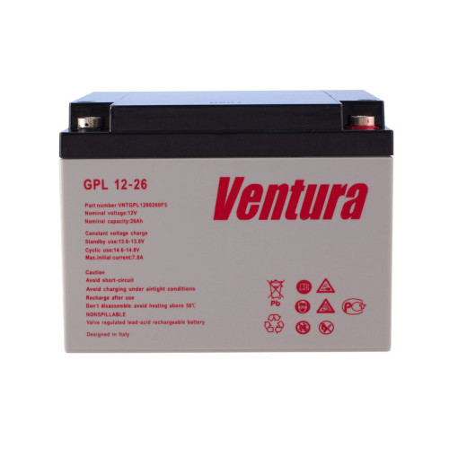 Купить  Аккумулятор Ventura GPL 12-26