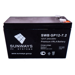 Аккумуляторная батарея SUNWAYS GP 12-7,2