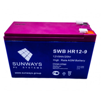 Купить Аккумулятор Sunways HR 12-9