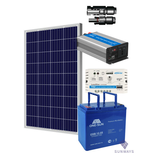  Автономная солнечная энергосистема «Санни» 400 Вт