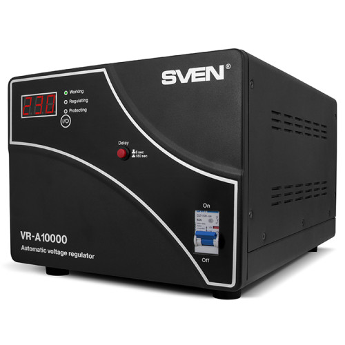 Купить  Однофазный стабилизатор напряжения SVEN VR-A10000