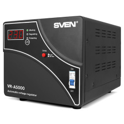 Однофазный стабилизатор напряжения SVEN VR-A5000