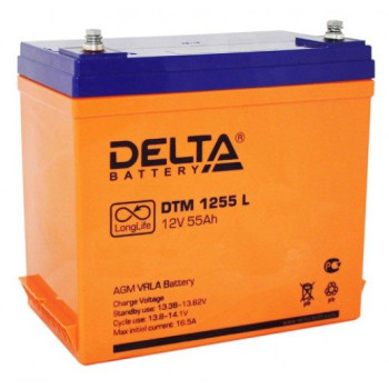 Купить Аккумулятор Delta DTM 1255 L