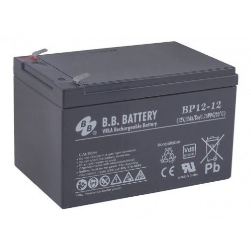 Купить Аккумулятор B.B. Battery BP 12-12 (стоимость по запросу)