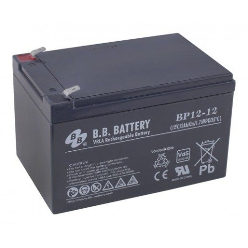 Купить Аккумулятор B.B. Battery BP 12-12 (стоимость по запросу)