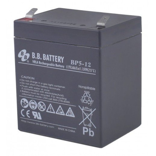 Купить Аккумулятор B.B. Battery BP 5-12