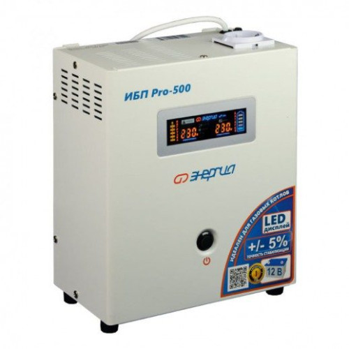 Купить Комплект ИБП Энергия Pro 500 + Delta DTM 12100 L