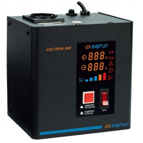 Купить Однофазный стабилизатор напряжения Энергия Voltron 500 (HP)