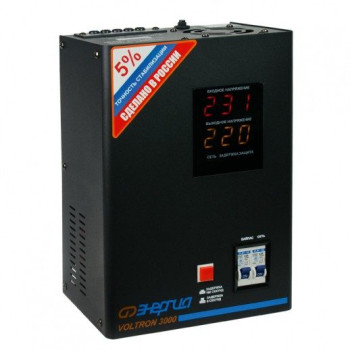 Купить Однофазный стабилизатор напряжения Энергия Voltron 3000 (HP)