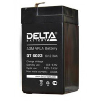 Аккумулятор Delta DT 6023 (75мм)
