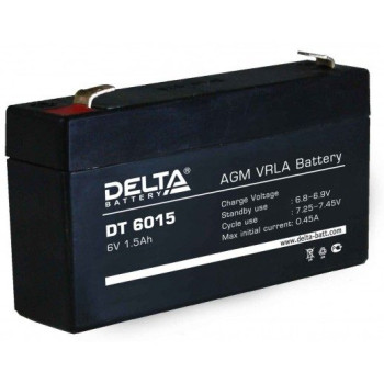 Купить Аккумулятор Delta DT 6015