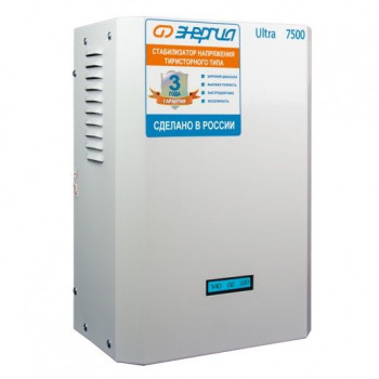 Купить Однофазный стабилизатор напряжения Энергия Ultra 7500